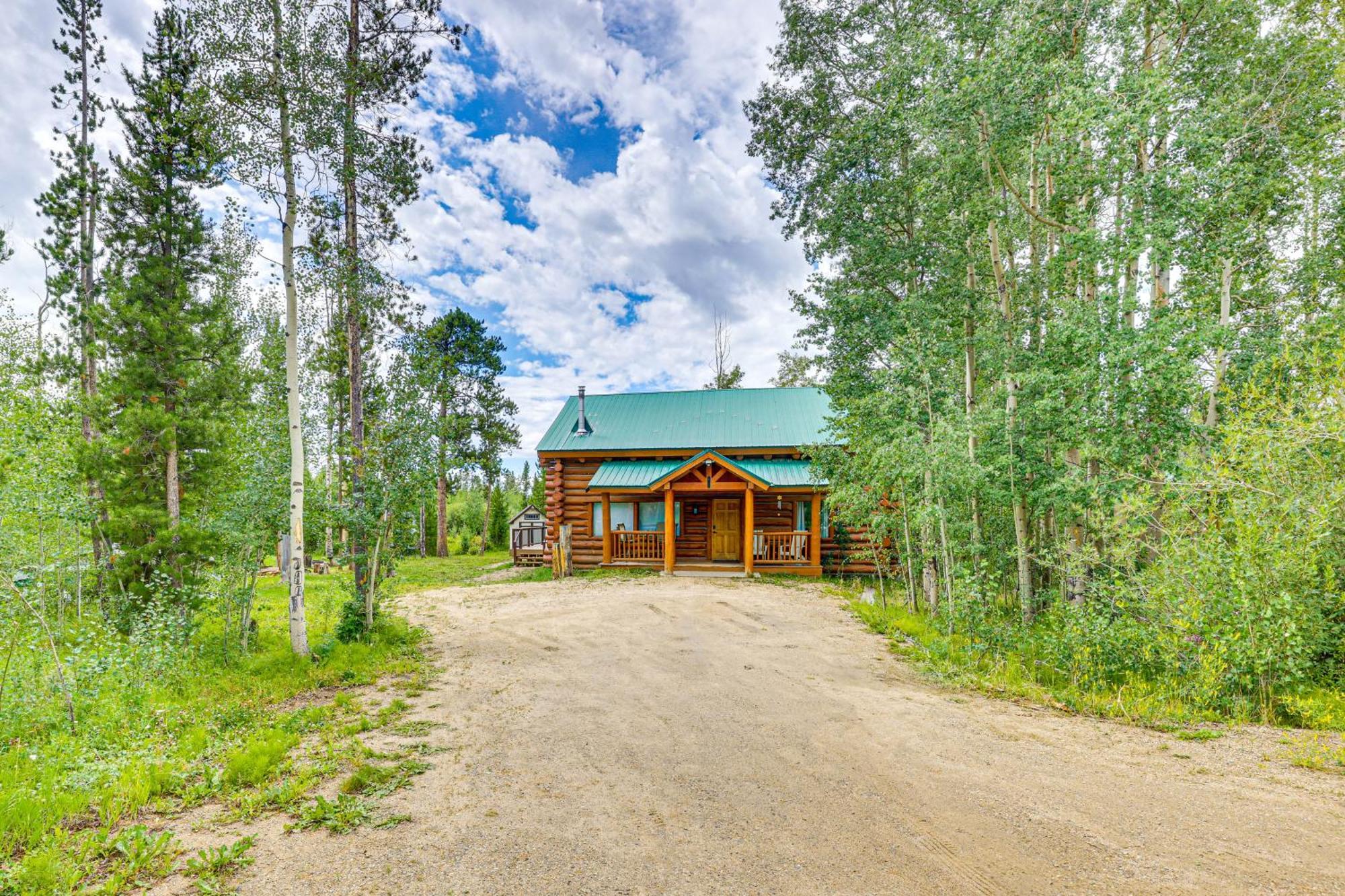 Grand Lake Cabin With Direct Access To Rocky Mtn Np! Exterior foto