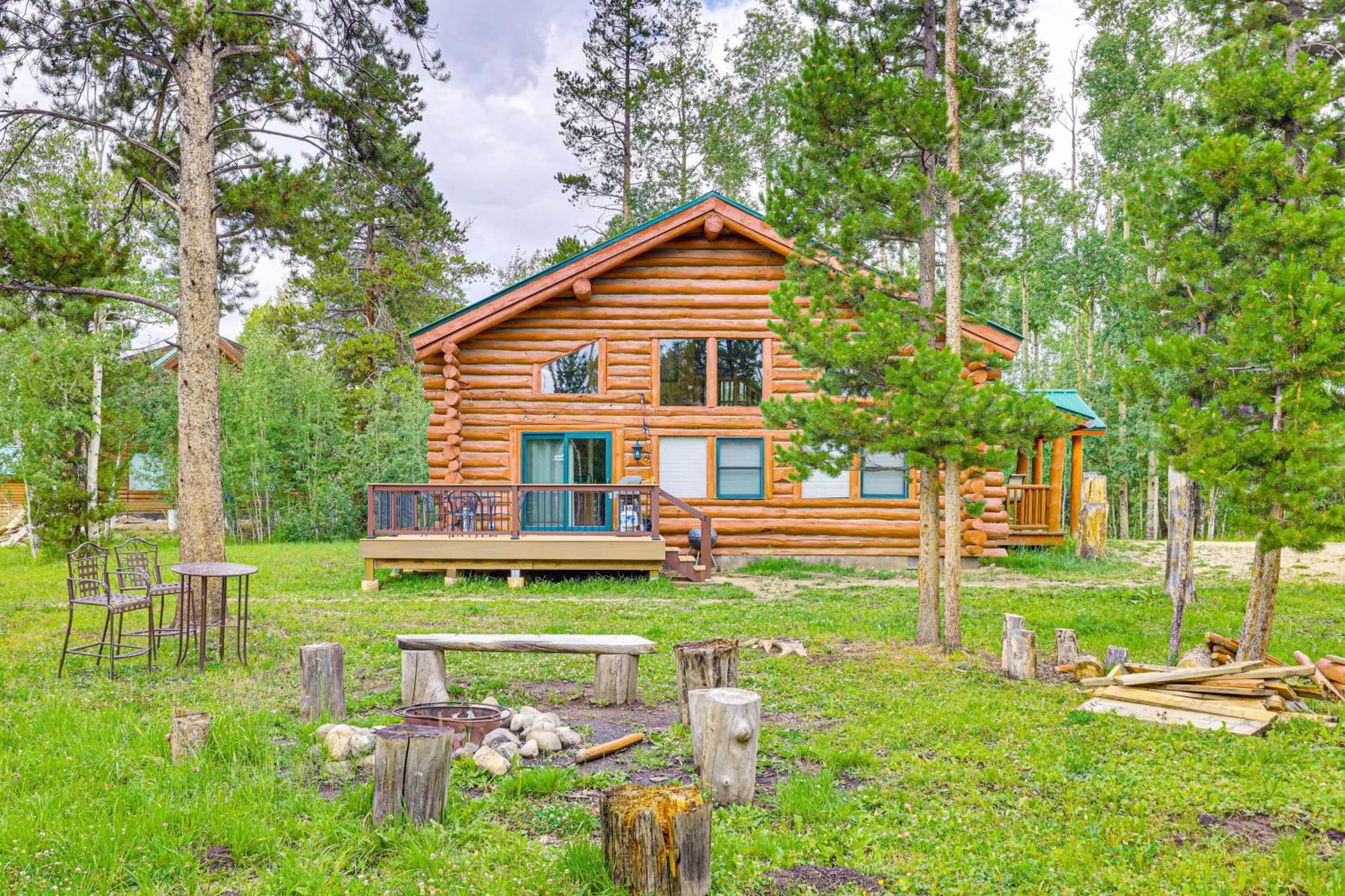 Grand Lake Cabin With Direct Access To Rocky Mtn Np! Exterior foto